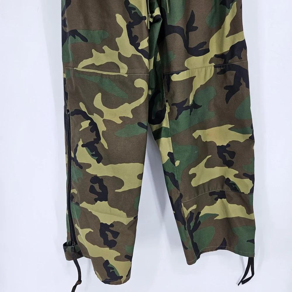 Military ECWCS Pants Mens Large Regular Camouflage Cold Weather Gore Seam Camo